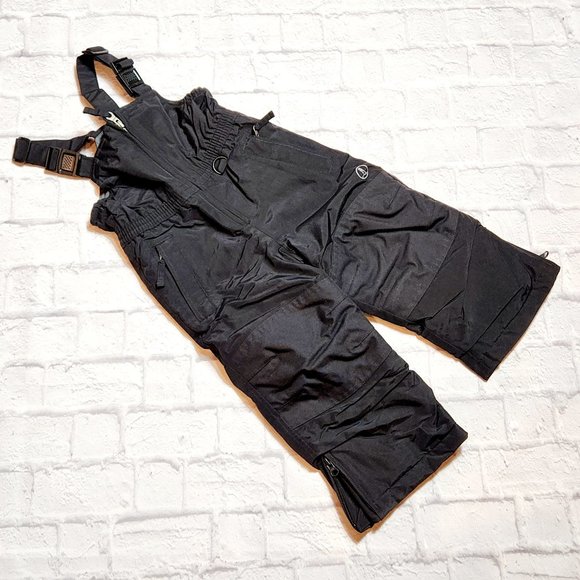 Lands' End Other - New Unisex 3T Waterproof Squall Snow Bib Black Grow a Long